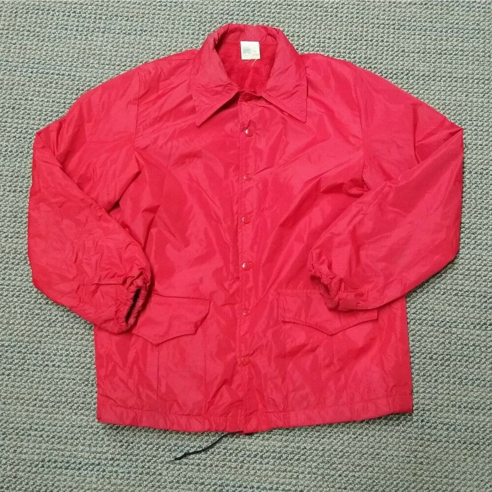 Vintage HOWE Athletic Apparel Hooded Medium Sports Jacket Acetate Blend Lining